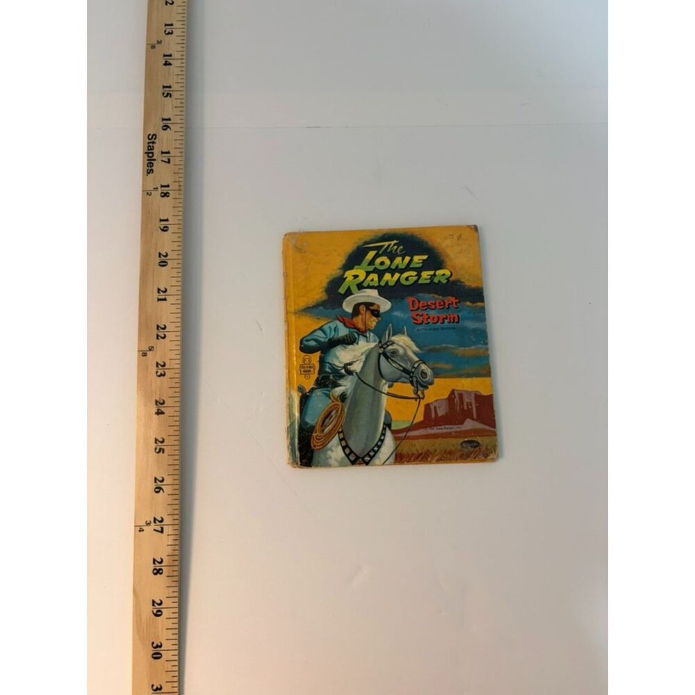 1957 Tell a Tale Books. THE LONE RANGER Desert Storm Whitman Publish